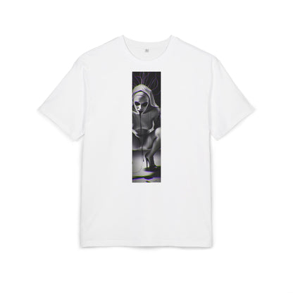 Unisex Oversized Graphic Tee - Edgy Gothic Design