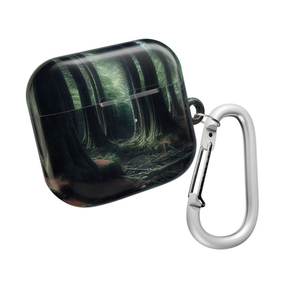 Nature-Inspired AirPod Cases, Forest Style Protective Cover, Eco-Friendly Gift for Nature Lovers, Tech Accessory for Travel