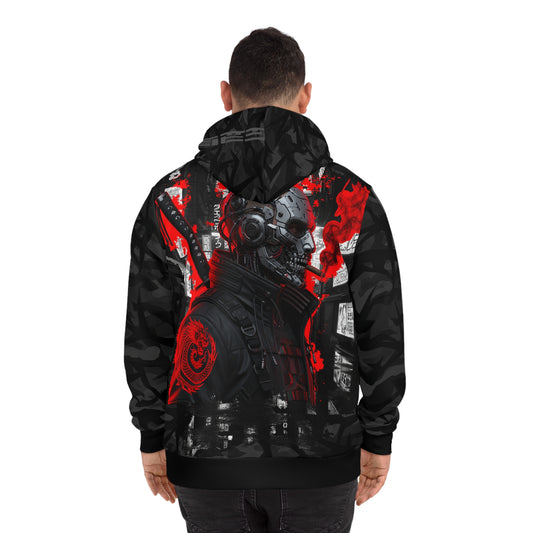 Urban Style Fashion Hoodie - Bold Graphic Design, Streetwear, Casual Wear, Gift for Gamers & Trendsetters, AOP Hoodie