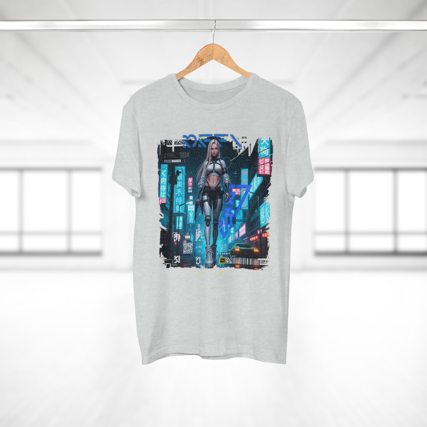 Urban Cyberpunk Unisex T-Shirt, Graphic Tee, Streetwear, Casual Outfit, Festival Wear, Gift for Tech Lovers
