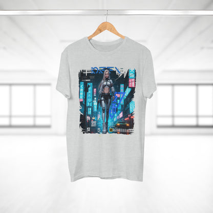 Urban Cyberpunk Unisex T-Shirt, Graphic Tee, Streetwear, Casual Outfit, Festival Wear, Gift for Tech Lovers