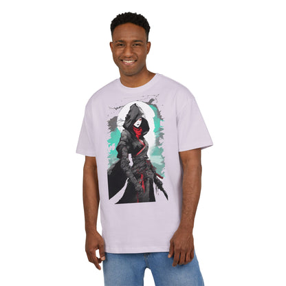 Graphic Oversized Tee with Heroic Design, Unisex Tee for Casual Wear and Gifts, Streetwear Inspired, Perfect for Comic Fans, Trendy [...]