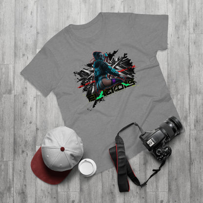 Urban Gamer Men's T-Shirt, Graphic Tee for Gamers, Streetwear, Cool Casual Wear, Perfect for Gaming Events, Birthday Gift