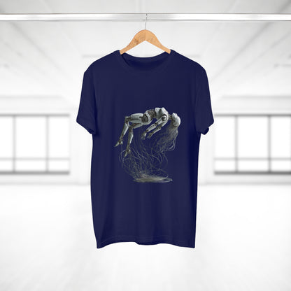 Futuristic Graphic Tee, Cool Unisex T-Shirt for Tech Enthusiasts, Gift for Birthdays, Casual Wear, Unique Art Shirt
