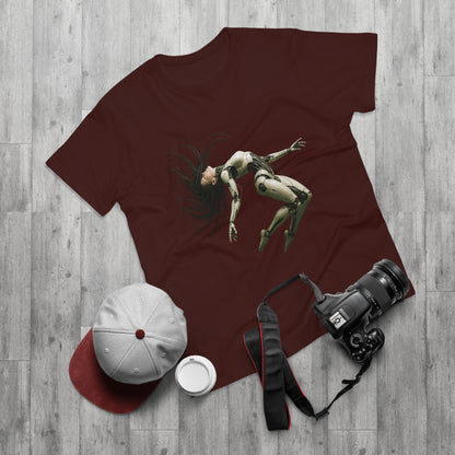 Futuristic Robot Graphic Tee for Men & Women, Tech Lover Gift, Unisex T-Shirt, Casual Wear, Unique Gift, Trendy Fashion