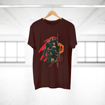 Retro Robot Graphic T-Shirt | Casual Wear, Anime Fans, Geek Culture, Gift for Her, Gaming Apparel