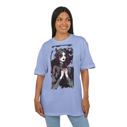 Artistic Oversize Tee | Unisex Tee with Unique Design, Casual Wear, Graphic Shirt, Gift for Art Lovers, Statement T-Shirt