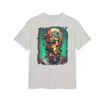 Artistic Oversize Tee Featuring Abstract Portrait, Unisex T-Shirt, Cool Graphic Tee, Streetwear Style, Unique Gifts for Art Lovers