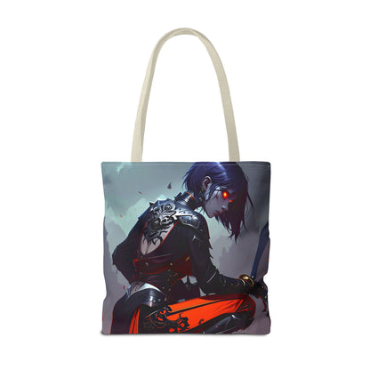 Edgy Graphic Tote Bag, Stylish Tote for Everyday Use, Unique Shopper Bag, Gift for Anime Lovers, Art-Inspired Eco-Friendly Tote