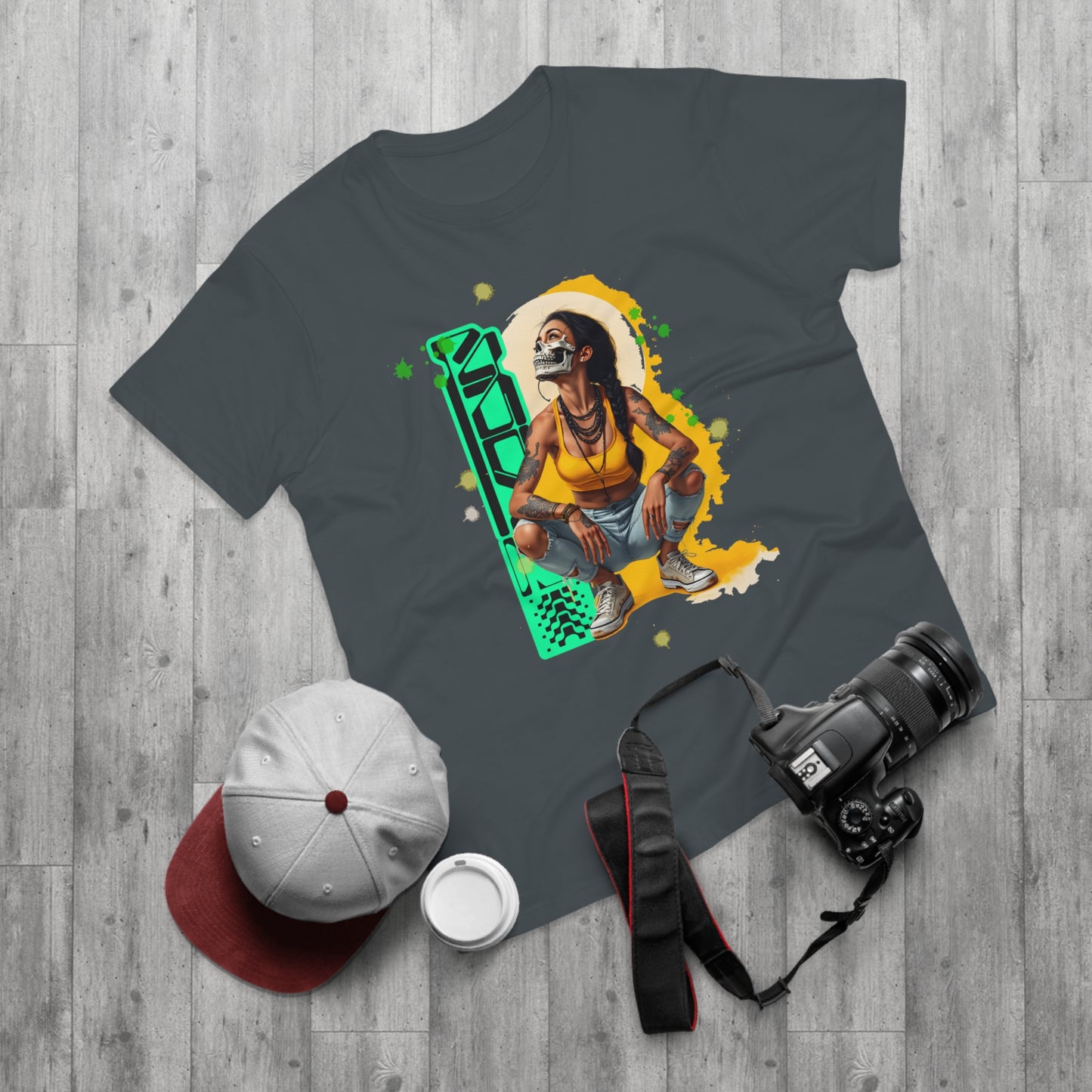 Vibrant Graphic Unisex T-Shirt, Casual Wear, Street Style, Gift for Him, Graphic Tee, Music Festival Shirt