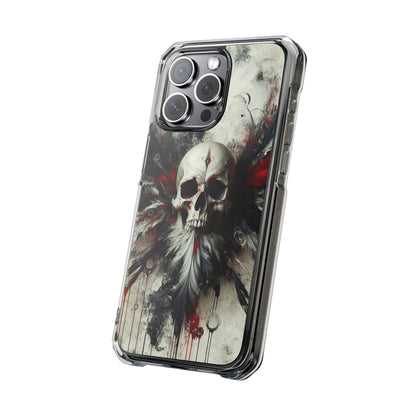 Gothic Skull Phone Case, Unique iPhone Cover, Edgy Smartphone Protector, Halloween Gift, Alternative Accessories