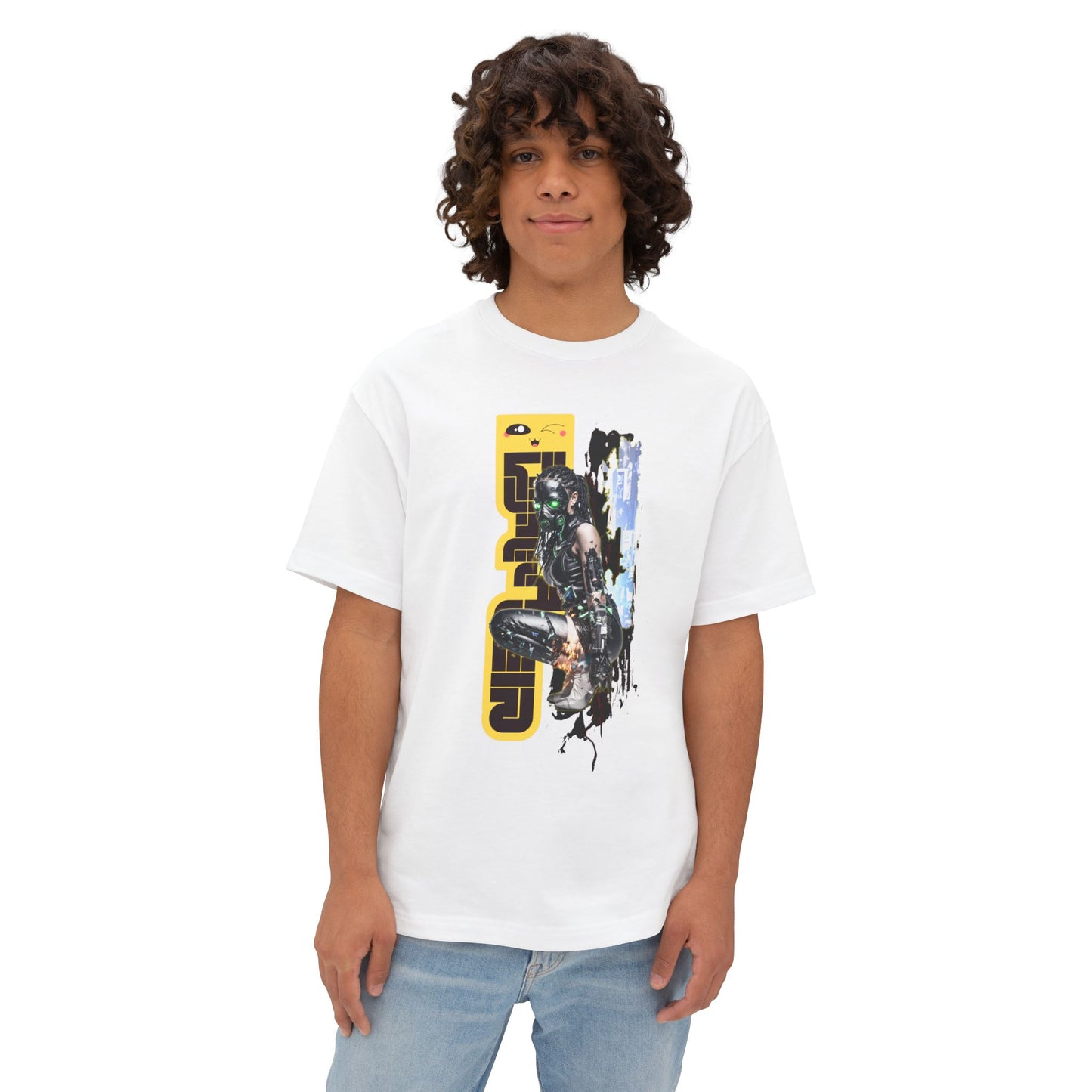Unisex Graphic Oversized Tee - Retro Vibe, Casual Streetwear, Gift, Music Festival Outfit, Everyday Wear