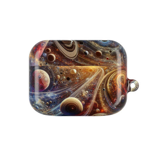 Cosmic AirPod Case | Space Theme Earbud Cover, Planet Design Gadget Sleeve, Gift for Space Lovers, Personalized Tech Accessories