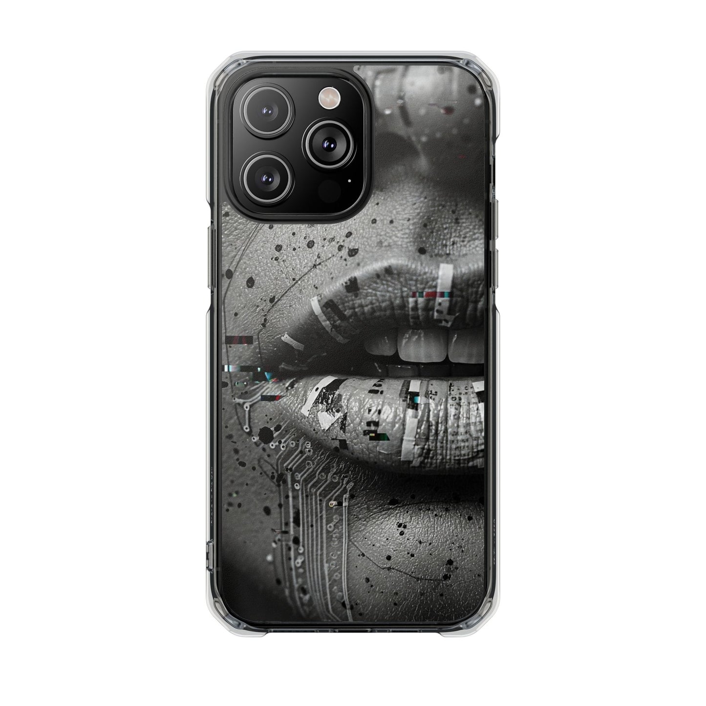Magnetic Clear Impact Phone Case for Stylish Protection, Urban Aesthetic, Trendy Gift, Phone Accessories, Personalized Present