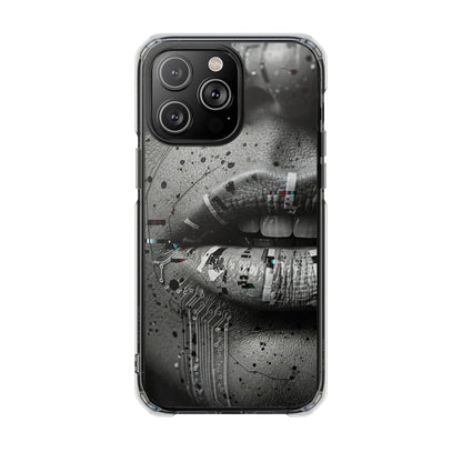 Magnetic Clear Impact Phone Case for Stylish Protection, Urban Aesthetic, Trendy Gift, Phone Accessories, Personalized Present
