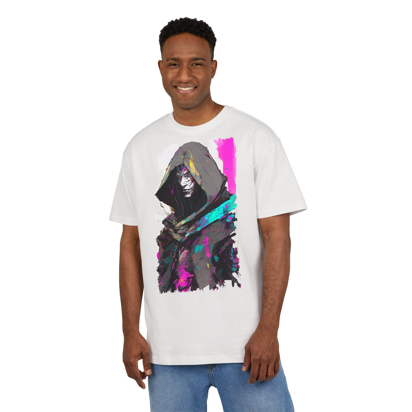 Stylish Oversized Graphic Tee featuring Artistic Illustration, Casual Wear, Unisex T-Shirt, Streetwear Fashion, Gift for Art Lovers