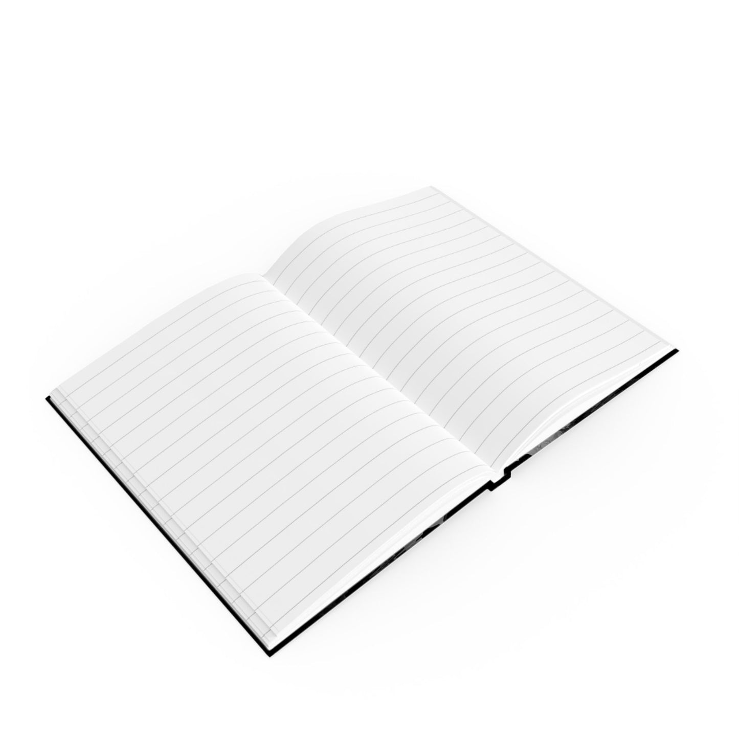 Futuristic Hard Backed Journal, Sci-Fi Notebook, Black Art Journal, Unique Gift for Tech Lovers, Artistic Writing Journal