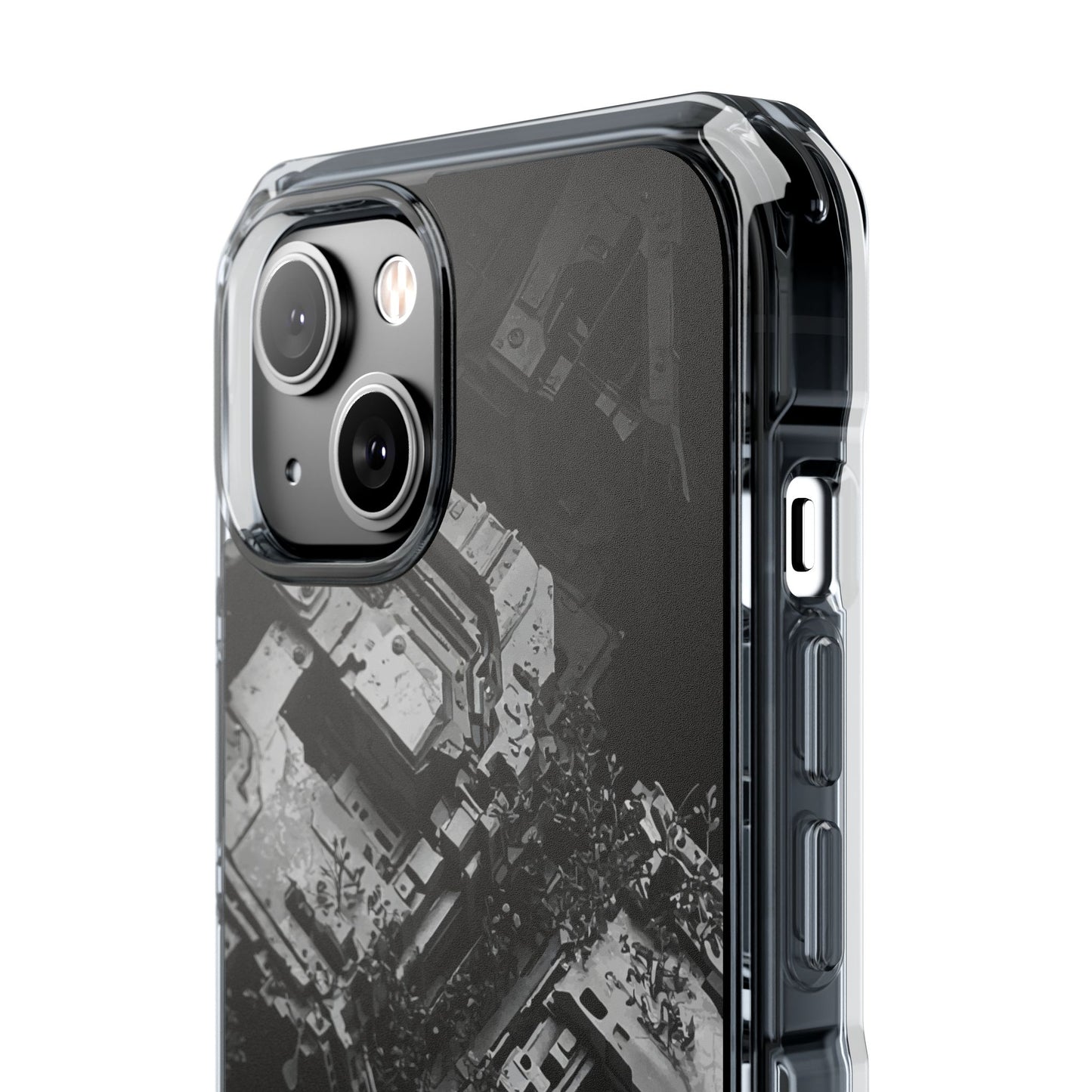 Stylish Magnetic Clear Impact Cases for iPhone, Heavy-Duty Protection, Customized Cases, Tech Lover Gift, Trendy Phone Accessories