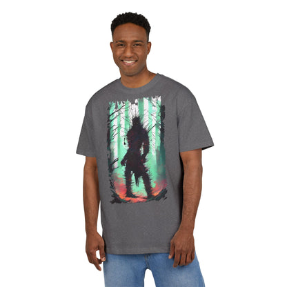 Unisex Oversized Graphic Tee with Forest Silhouette | Comfy Casual Wear, Gift for Nature Lovers, Ideal for Camping, Hiking, Everyday Style