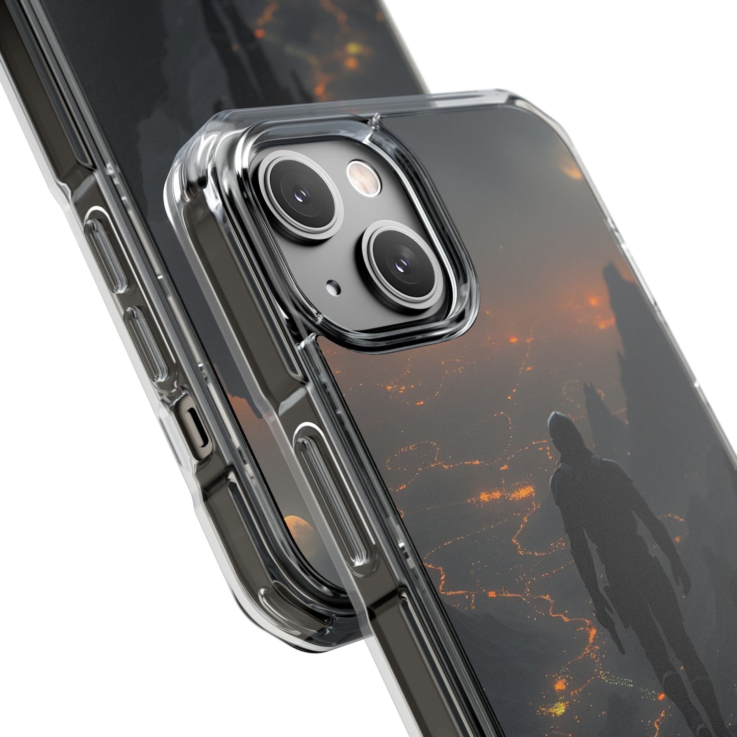Magnetic Clear Impact Phone Cases, Adventure Phone Cover, Gamer Gift, Customizable Phone Shell, Trendy Tech Accessory