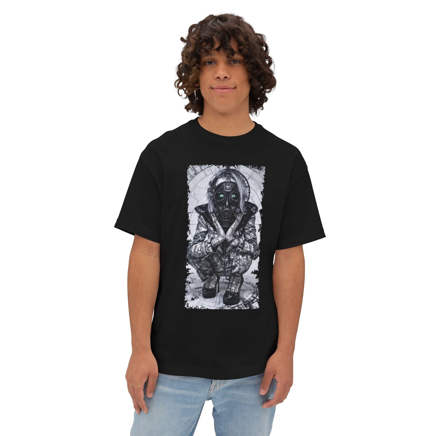 Unique Graphic Unisex Oversized Tee, Casual Streetwear, Ideal Gift for Art Lovers, Perfect for Summer Festivals, Relaxed Style