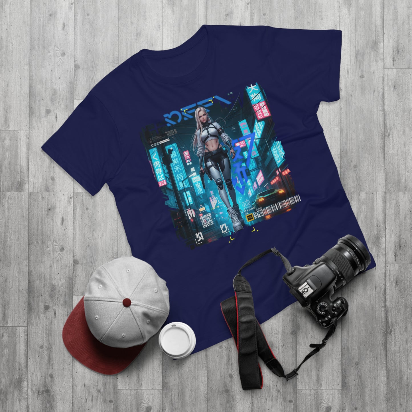 Urban Cyberpunk Unisex T-Shirt, Graphic Tee, Streetwear, Casual Outfit, Festival Wear, Gift for Tech Lovers
