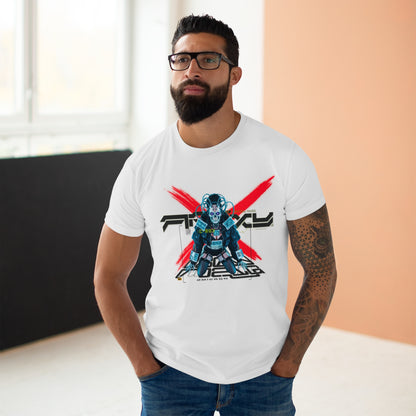 Futuristic Robot Graphic Tee - Unisex Casual T-Shirt, Geek Fashion, Gift for Gamers, Science Fiction Style, Birthday Present