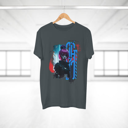 Cyberpunk Art Unisex T-Shirt, Streetwear Tee, Graphic Shirt, Gift for Him, Festival Apparel, Tech-Inspired Fashion