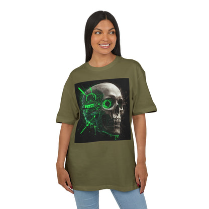 Edgy Graphic Oversize Tee | Skull Design | Streetwear Style, Casual Outfit, Music Festival Essential, Unique Gift, Unisex Apparel