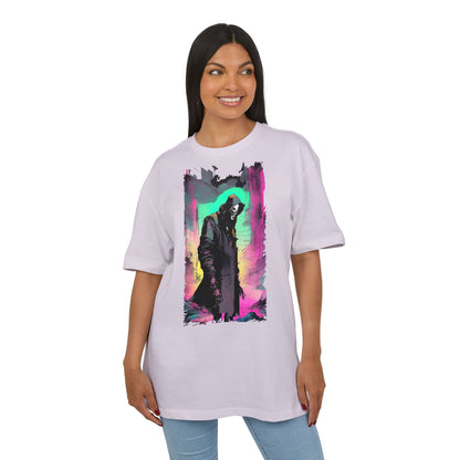 Vibrant Oversize Graphic Tee, Unisex Heavy Tee, Streetwear, Casual Wear, Unique Art Shirt, Gift for Him/Her/Friends