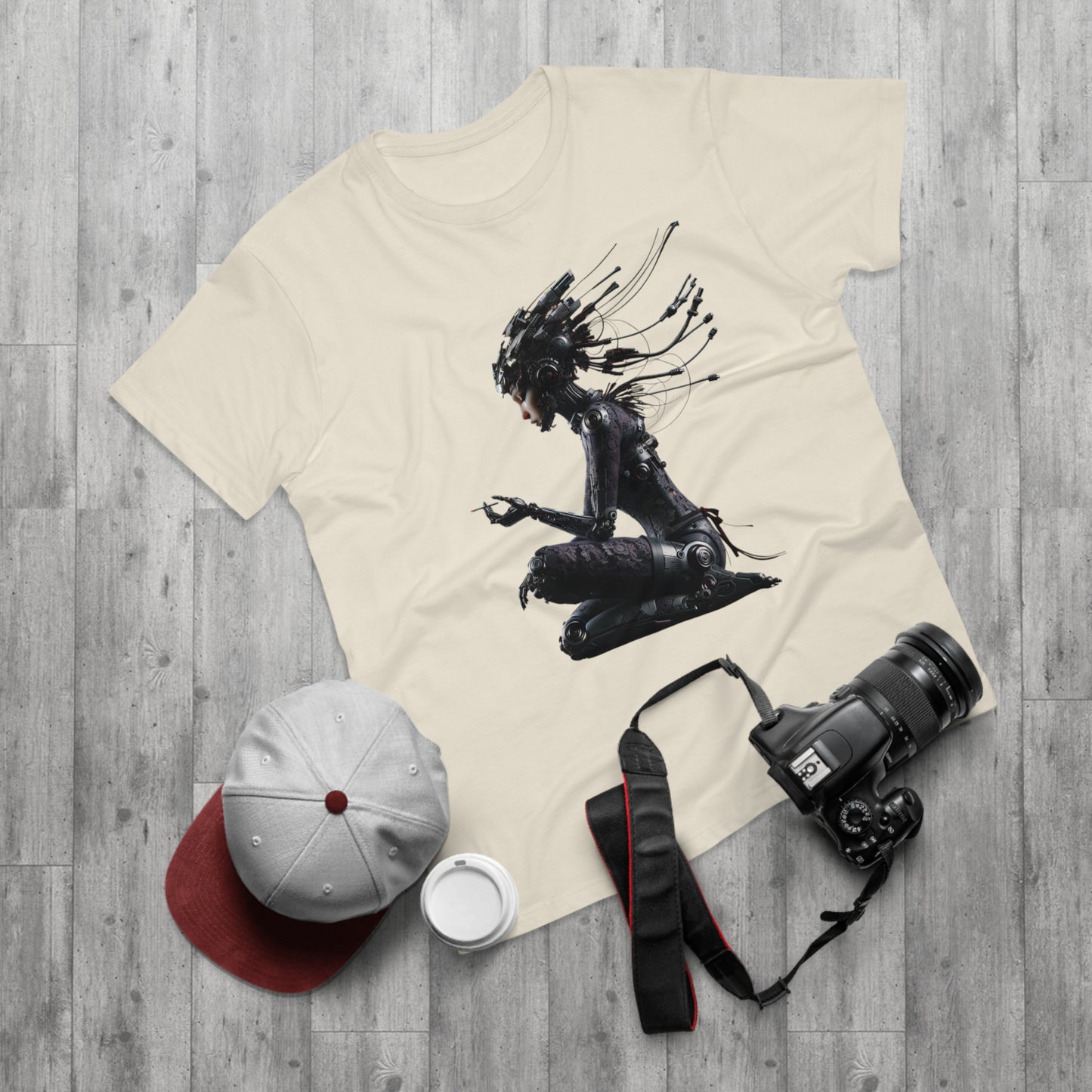 Futuristic Cyberpunk Unisex T-Shirt - Unique Graphic Tee