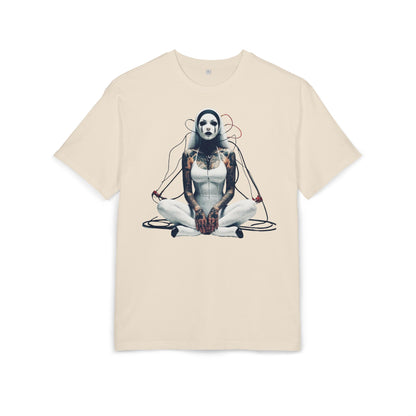 Artistic Unisex Oversize Tee - Unique Graphic Design for Creative Spirits