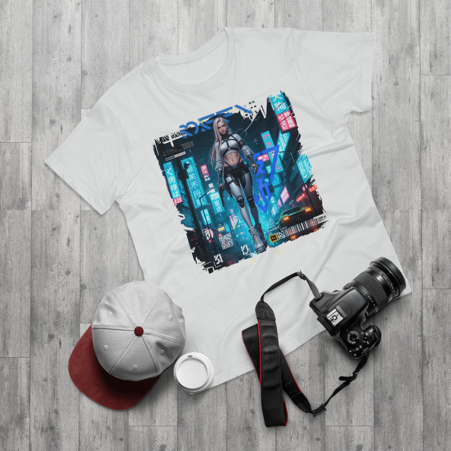 Urban Cyberpunk Unisex T-Shirt, Graphic Tee, Streetwear, Casual Outfit, Festival Wear, Gift for Tech Lovers
