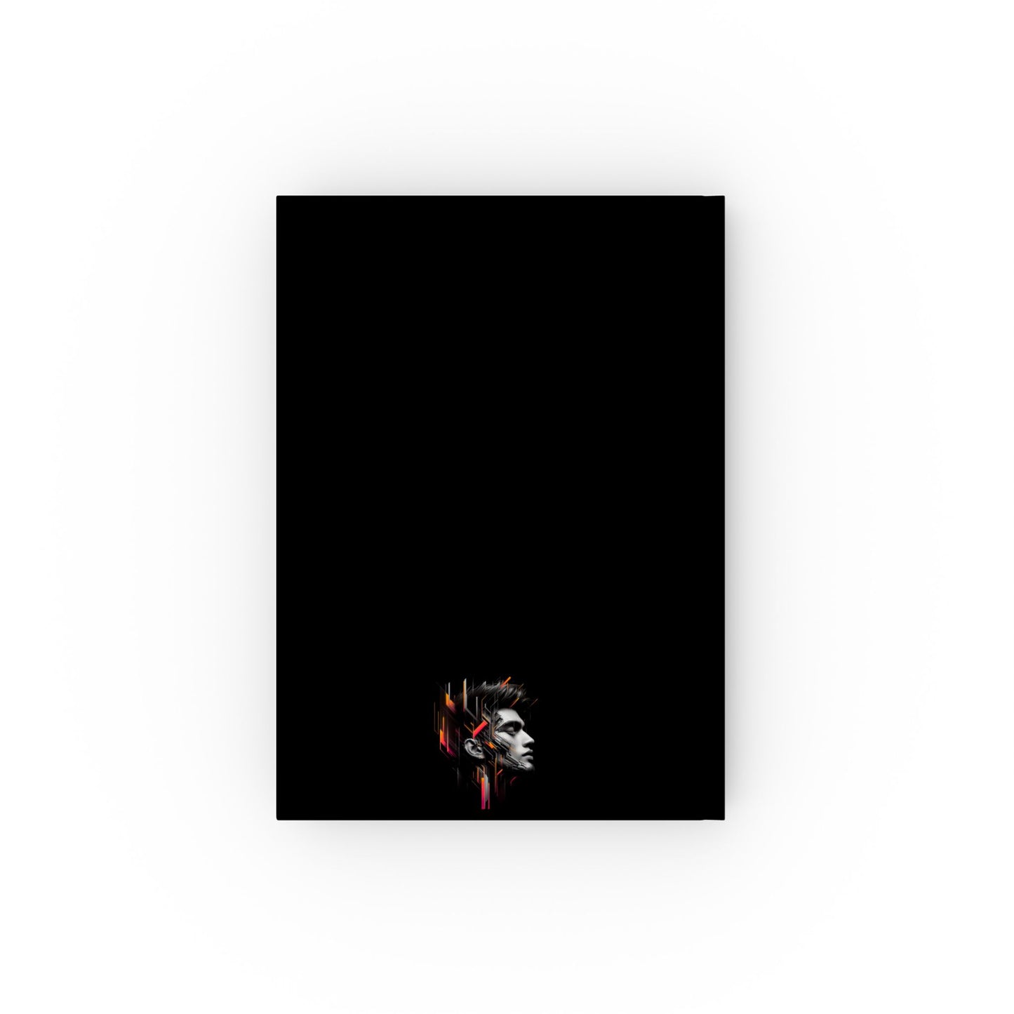 Futuristic Hard Backed Journal - Unique Artistic Design, Gift for Artists, Creative Writing, Motivation Journal, Daily Planner