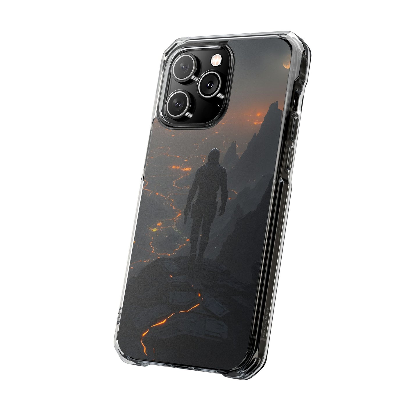 Magnetic Clear Impact Phone Cases, Adventure Phone Cover, Gamer Gift, Customizable Phone Shell, Trendy Tech Accessory