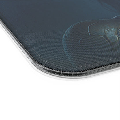 LED Gaming Mouse Pad with Wireless Charging - Game Over Design, Computer Accessory, Gamer Gift, Desk Decor, LED Light Pad, Gaming Desk