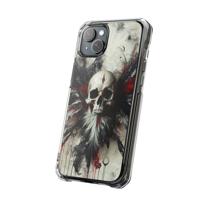 Gothic Skull Phone Case, Unique iPhone Cover, Edgy Smartphone Protector, Halloween Gift, Alternative Accessories