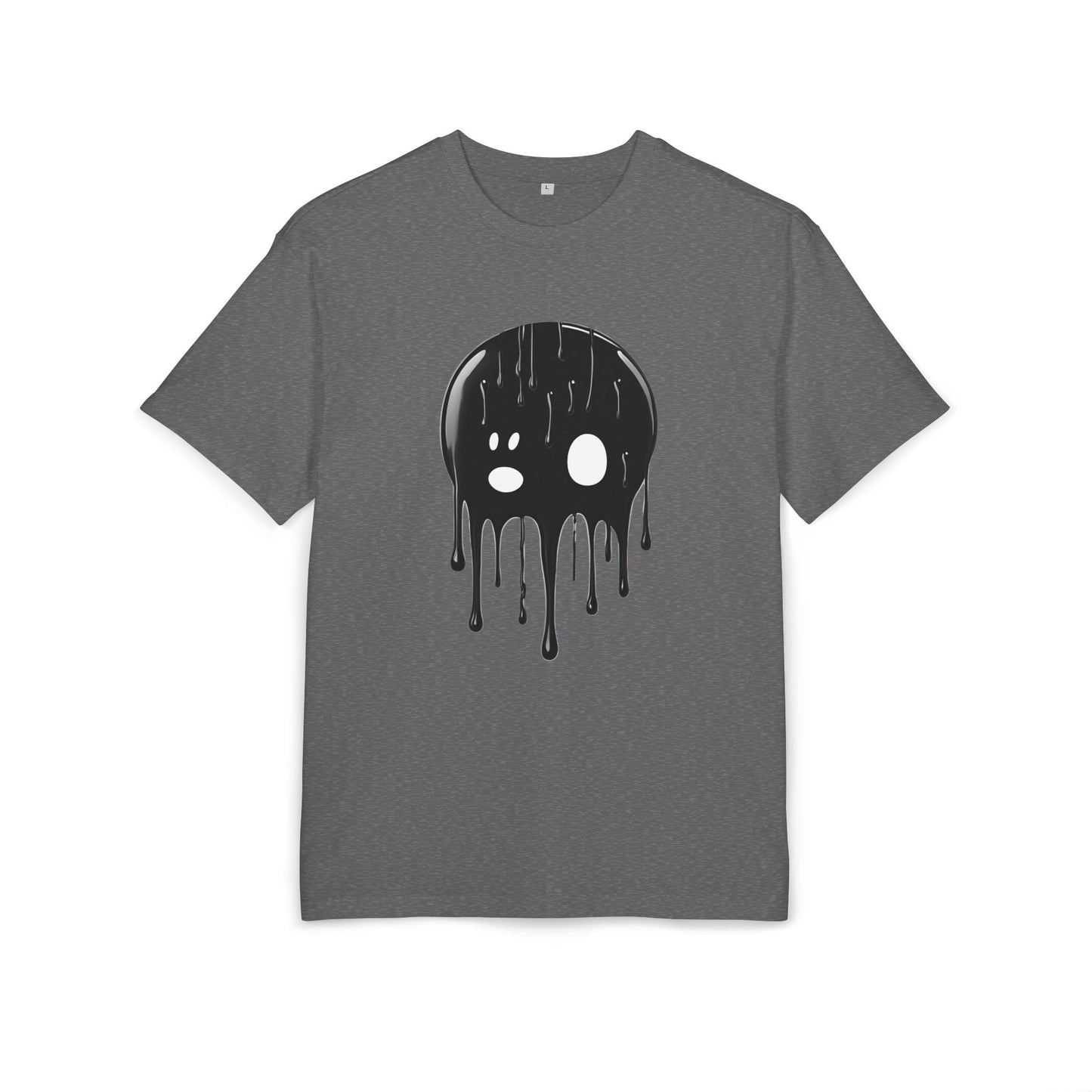 Edgy Skull Graphic Unisex Heavy Oversize Tee