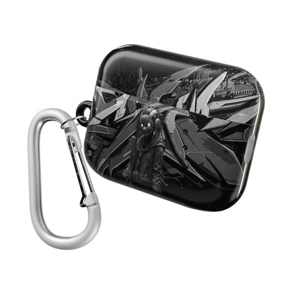 Urban Graffiti Cyber AirPod Cases, Trendy AirPod Holder, Stylish Earbud Case, Customizable Gift for Teens, Music Lover Accessory