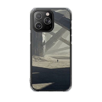 Magnetic Clear Impact Cases - Aesthetic Phone Protection, Unique Gift for Tech Lovers, Sleek Design for Minimalists