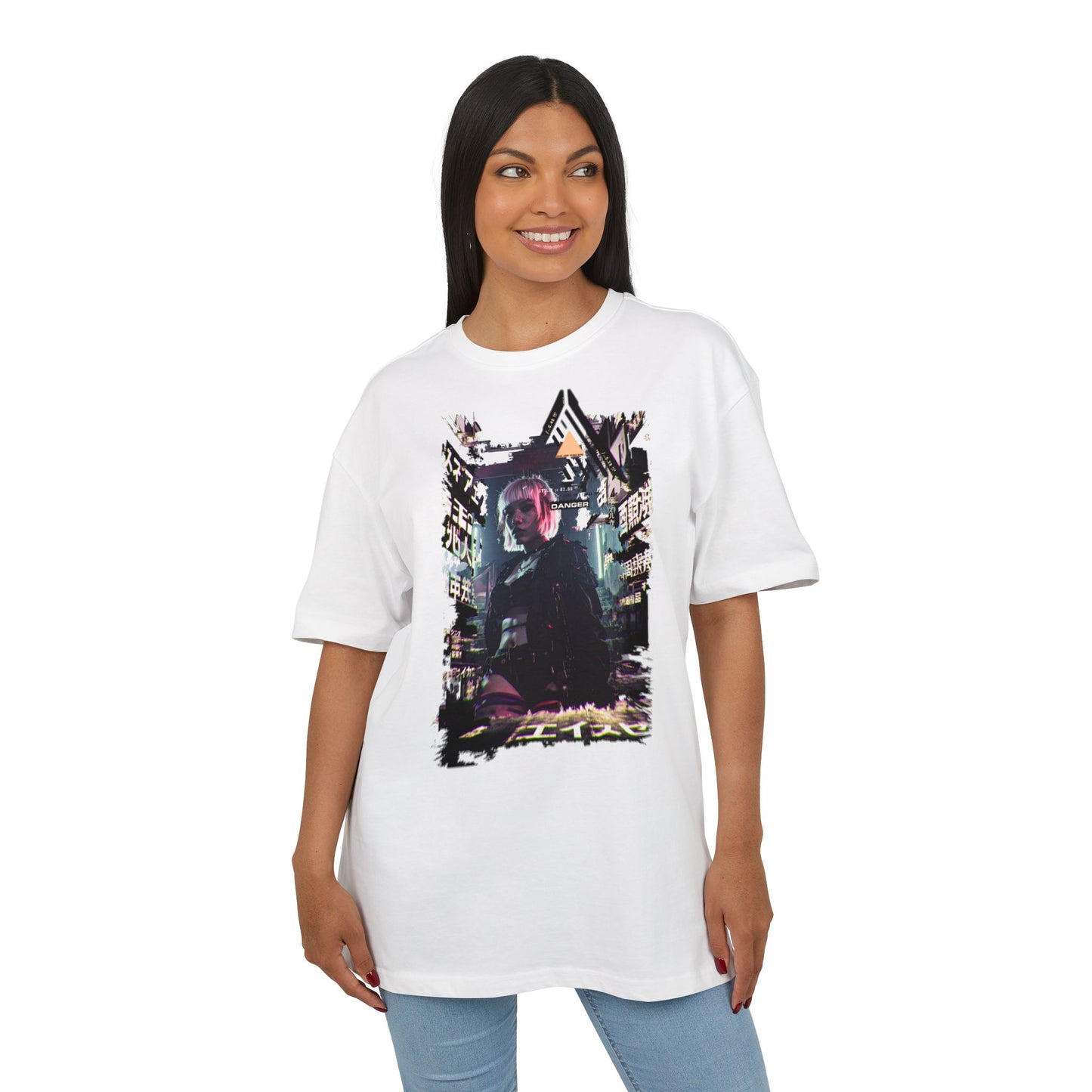 Unisex Graphic Oversized Tee - Trendy Streetwear Shirt, Perfect for Casual Outings, Gifts, Festivals, Retro Style