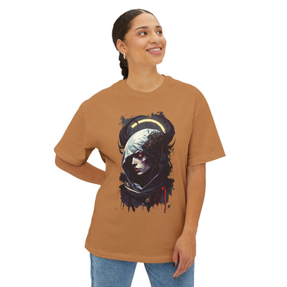 Urban Art Oversized Tee, Graphic Tee, Streetwear Shirt, Unique Art Clothing, Casual Fashion Top, Artistic Unisex T-Shirt