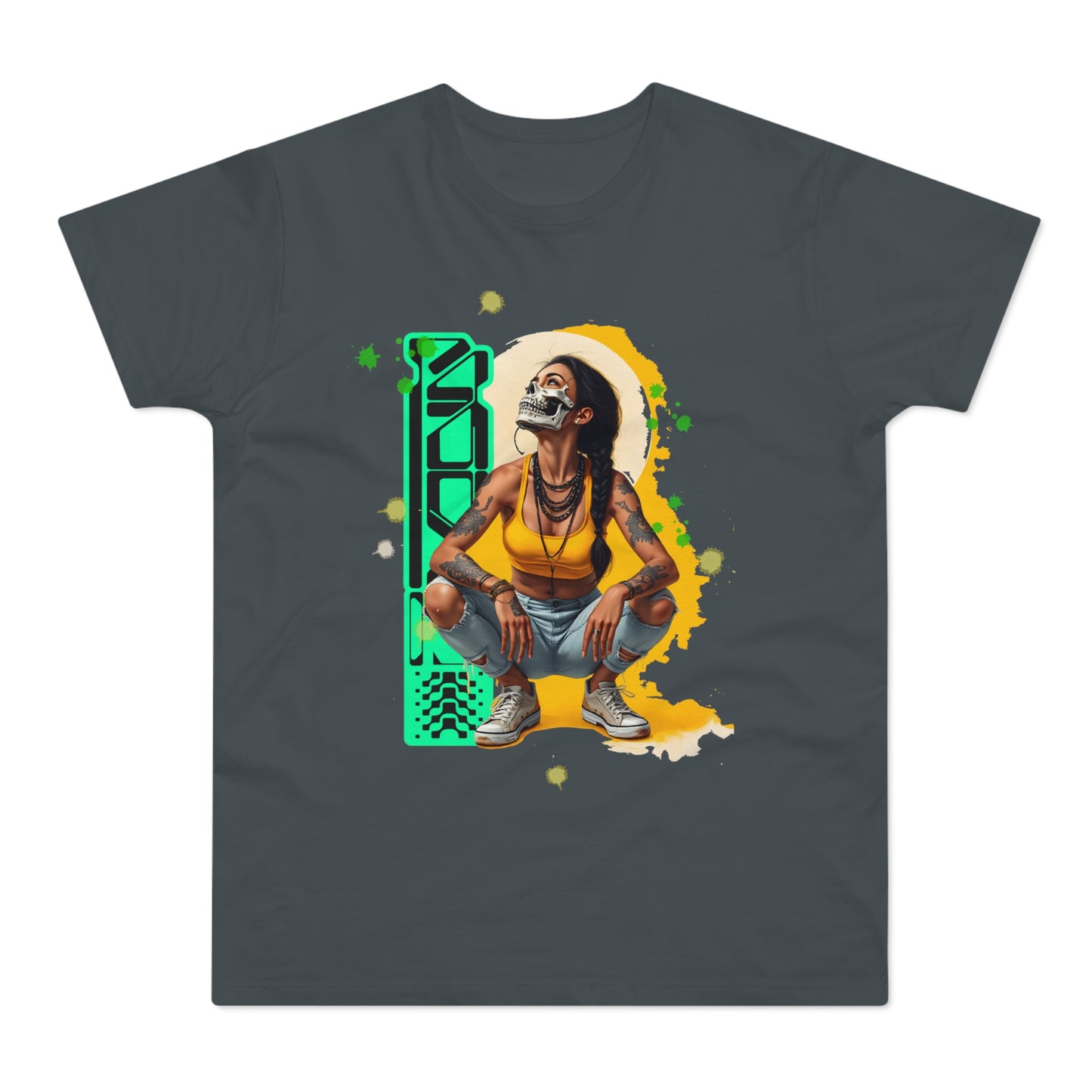 Vibrant Graphic Unisex T-Shirt, Casual Wear, Street Style, Gift for Him, Graphic Tee, Music Festival Shirt