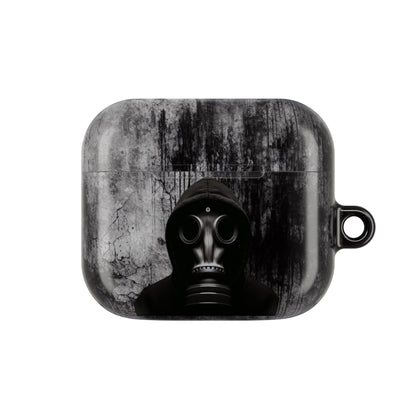 Gritty AirPod Cases - Urban Style, Tech Accessories, Music Lover Gift, Black & Gray Aesthetic, Unique Earbud Cases, Trendy Tech Gear