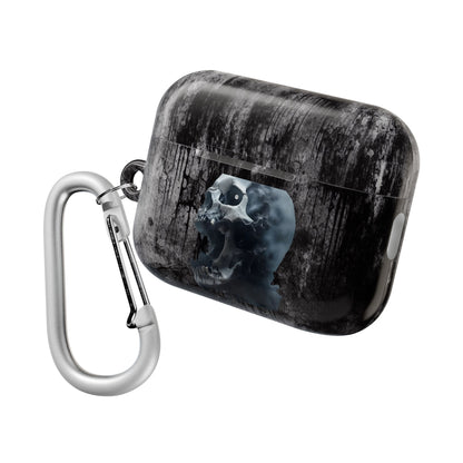 Gothic Skull AirPod Case, Trendy Wireless Earbuds Cover, Perfect Gift for Music Lovers, Halloween Decor, Edgy Aesthetic