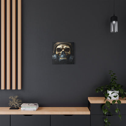 Gothic Skull Wall Art, Edgy Home Decor, Unique Gift, Fantasy Artwork, Statement Piece, Industrial Style