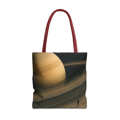 Cosmic Journey Tote Bag, Space Art Tote, Celestial Shopping Bag, Gift for Astronomy Lovers, AOP Bags for Everyday Use
