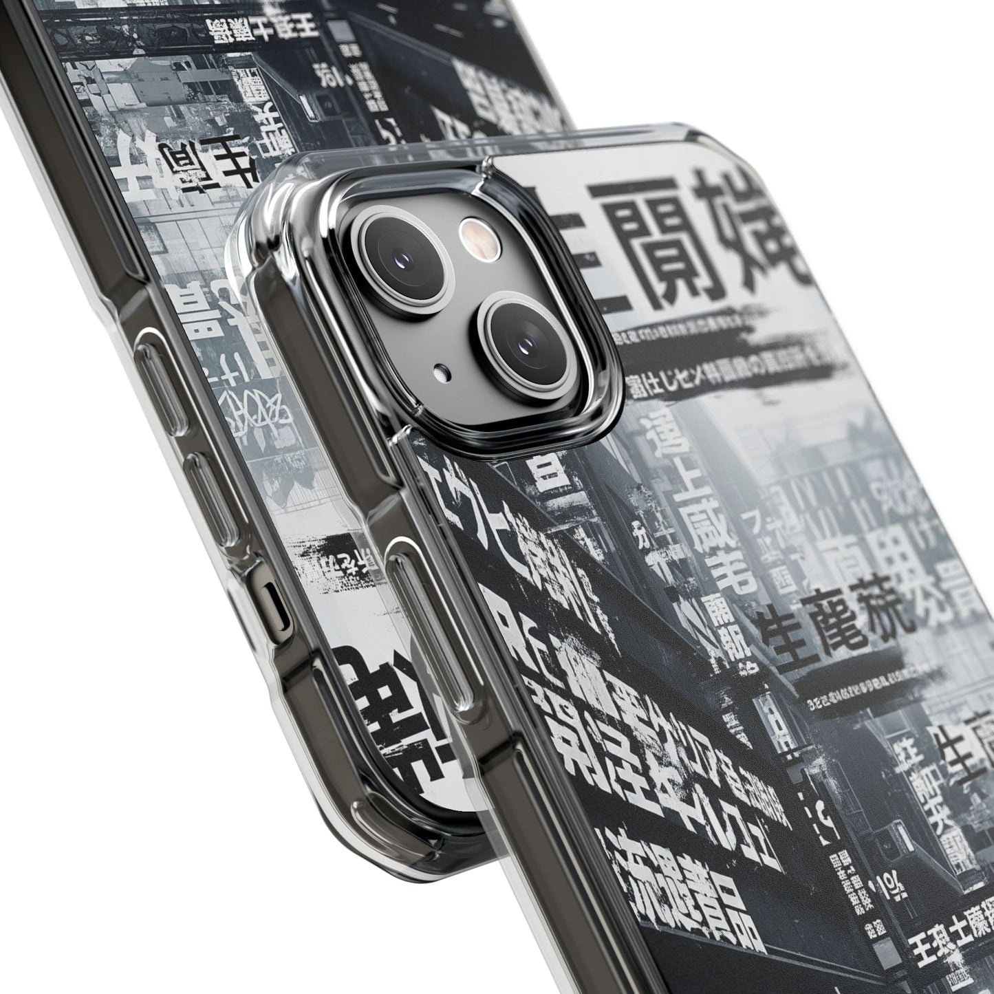 Stylish Magnetic Clear Impact Cases, Phone Protection, Urban Aesthetic, Gift for Tech Lovers, Summer Vibes, Trendy Accessories