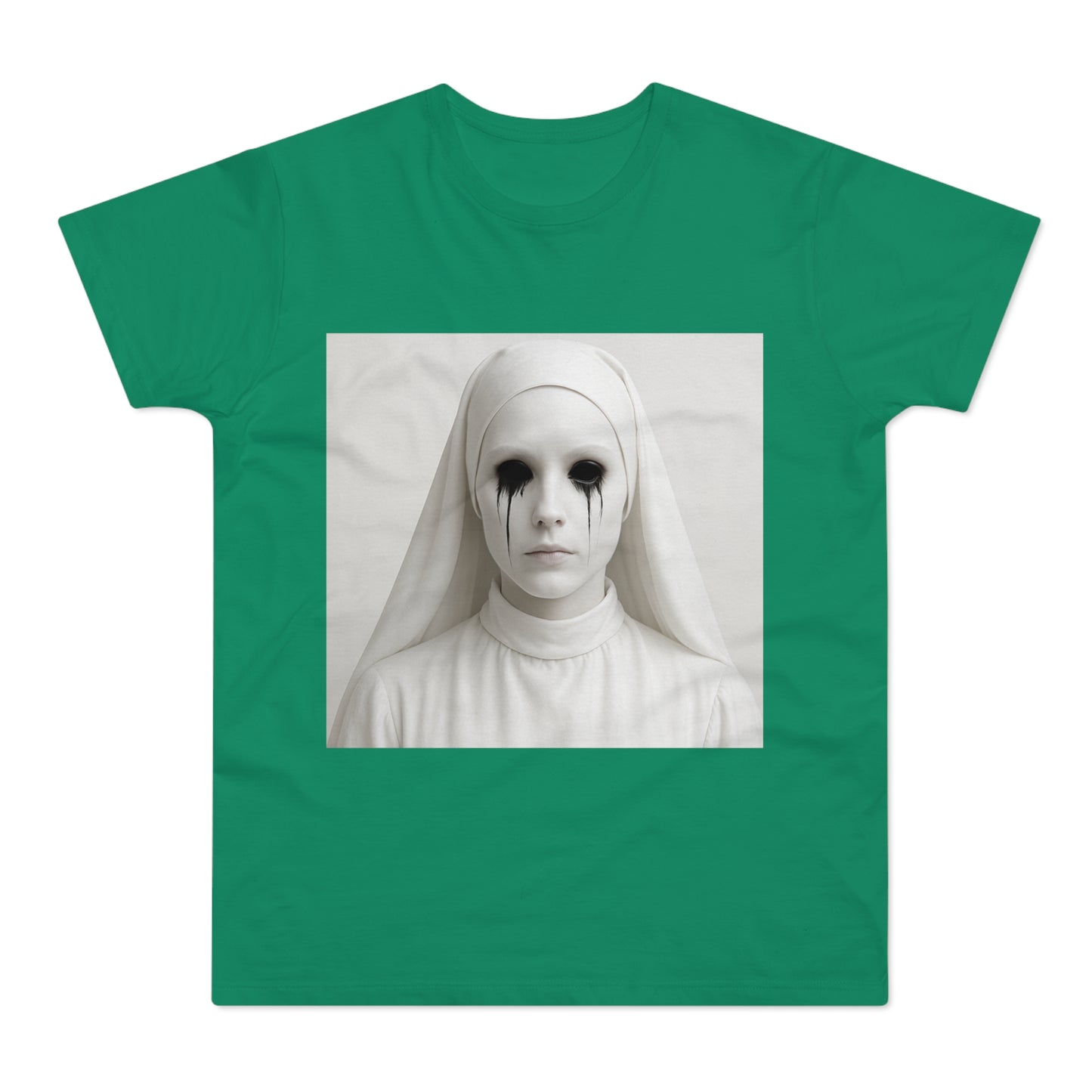 Spooky Art Tee, Unisex Graphic T-shirt, Halloween Costume, Horror Aesthetic Shirt, Creepy Vintage Look Top