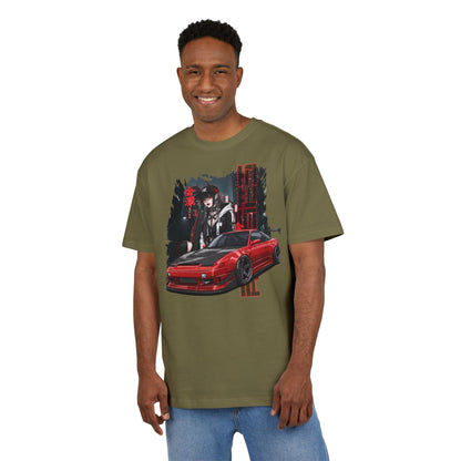 Urban Car Enthusiast Tee | Retro Car Graphic T-Shirt, Streetwear, Gift for Car Lovers, Casual Style, Oversized Fit